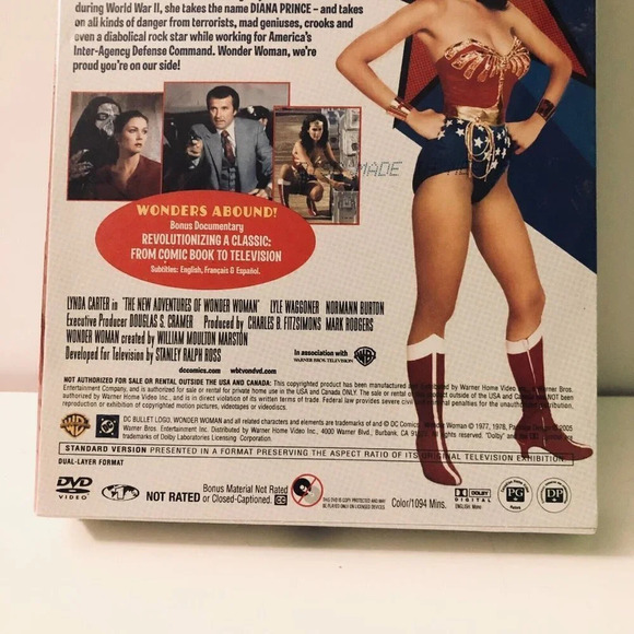 Wonder Woman  TV Series DVD Seasons 2 and 3 Box Sets Lynda Carter - Picture 8 of 16